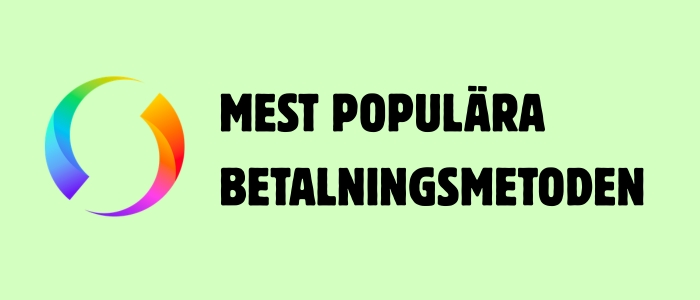 Swish är den mest populära betalningsmetoden på svenska casinon